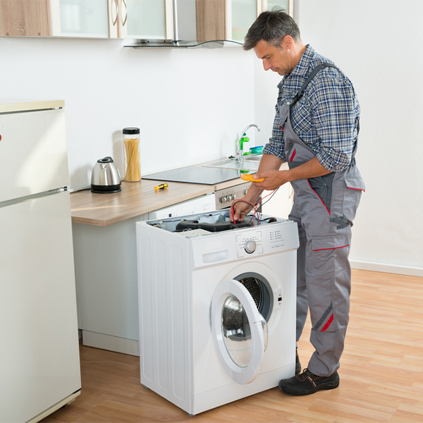 can you walk me through the steps of troubleshooting my washer issue in Cedar Crest